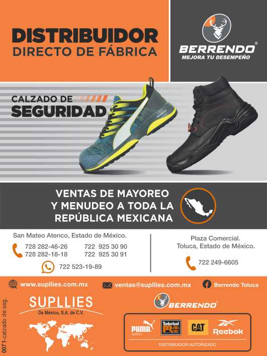 Distribuidor directo de fabrica, calzado de seguridad, ventas de mayoreo y menudeo a toda la Republica Mexicana Distribuidor directo de fabrica, calzado de seguridad, ventas de mayoreo y menudeo a toda la Republica Mexicana