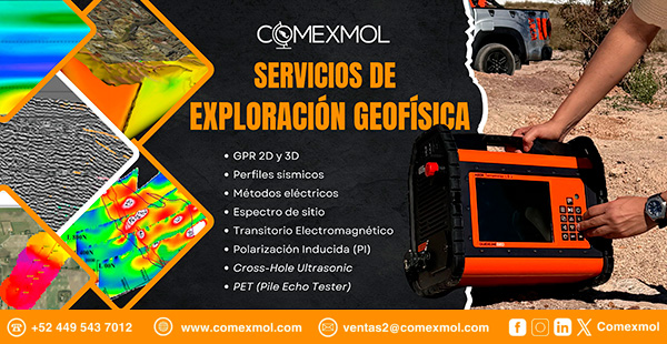 GPR 2D y 3D - Perfiles Sismicos - Metodos Electricos - Espectro de sitio - Transitorio Electromagnetico - Polarizacion Inducida (PI) - Cross-Hole Ultrasonic - PET (Pile Echo Tester) GPR 2D y 3D - Perfiles Sismicos - Metodos Electricos - Espectro de sitio - Transitorio Electromagnetico - Polarizacion Inducida (PI) - Cross-Hole Ultrasonic - PET (Pile Echo Tester)