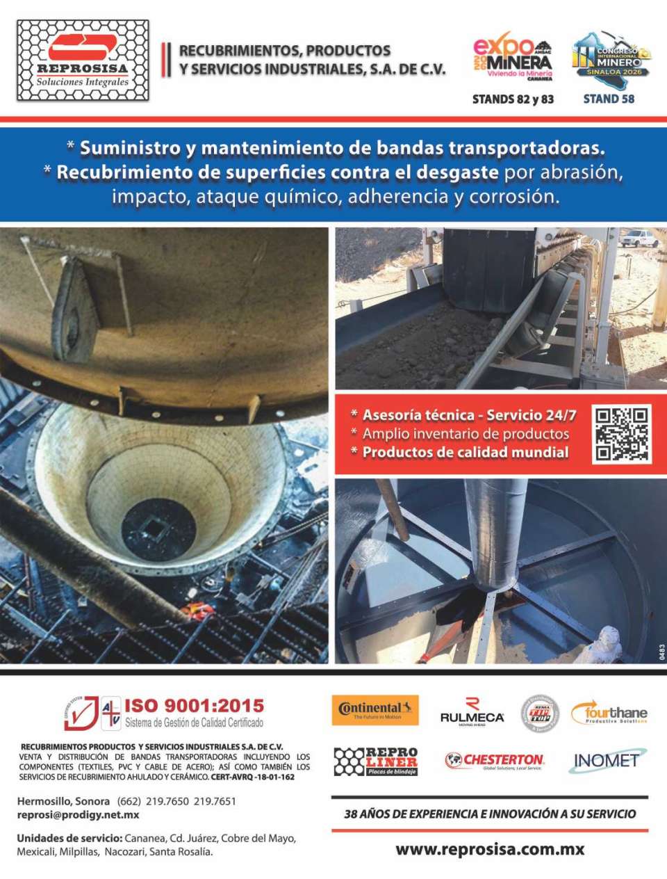 Recubrimiento de superficies contra el desgaste por abrasion, impacto, ataque quimico, adherencia y corrosion. Asesoria Tecnica y Servicio 24/7. Amplio inventario. Calidad Mundial. Recubrimiento de superficies contra el desgaste por abrasion, impacto, ataque quimico, adherencia y corrosion. Asesoria Tecnica y Servicio 24/7. Amplio inventario. Calidad Mundial.