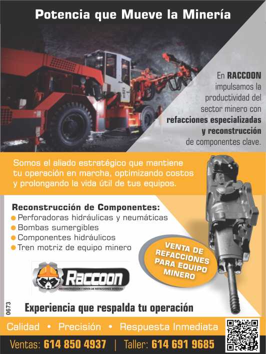 Reconstruccion de componentes, perforadoras hidraulicas y neumaticas, bombas sumergibles, componentes hidraulicos, tren motriz de equipo minero, refacciones especializadas Reconstruccion de componentes, perforadoras hidraulicas y neumaticas, bombas sumergibles, componentes hidraulicos, tren motriz de equipo minero, refacciones especializadas